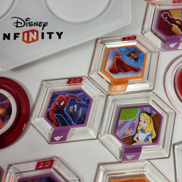 Disney Infinity Disk Lot of 23 and Portal Base for Xbox 360 - Picture 6 of 15